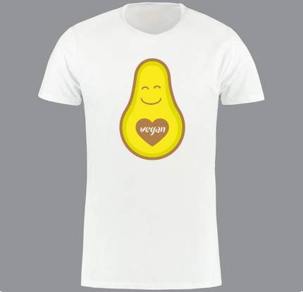 Camiseta Aguacate Vegano